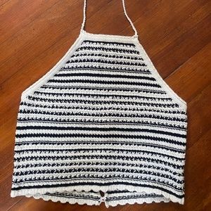 Lulus crochet halter top